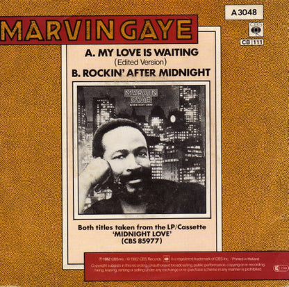Marvin Gaye : My Love Is Waiting (7", Single)
