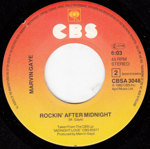 Marvin Gaye : My Love Is Waiting (7", Single)