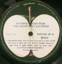 Wings (2) : Red Rose Speedway (Autopista Rosa Roja) (LP, Album)