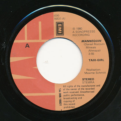 Taxi-Girl : Mannequin (7", Single)