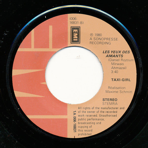 Taxi-Girl : Mannequin (7", Single)
