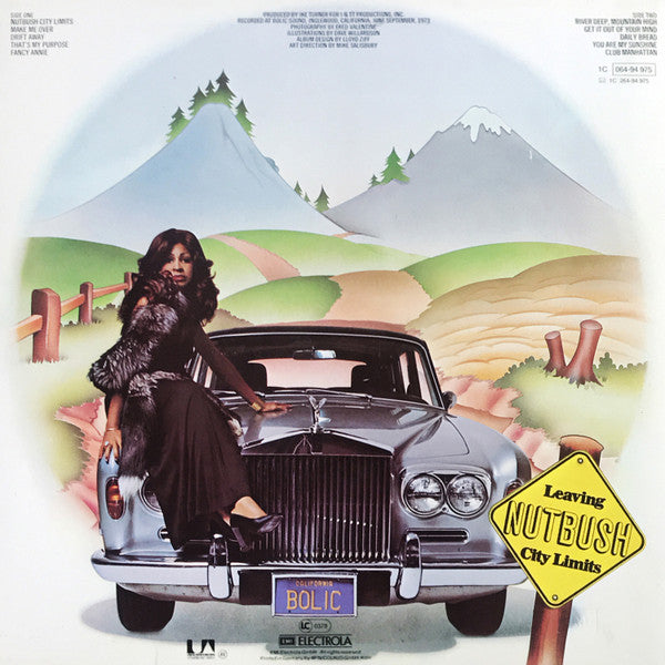 Ike & Tina Turner : Nutbush City Limits (LP, Album, RE)