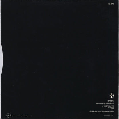 PiL* : Bad Life (12", Ltd, Bla)