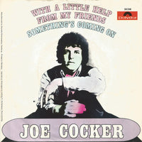 Joe Cocker : With A Little Help From My Friends / Something's Coming On (7", Single, Mono)