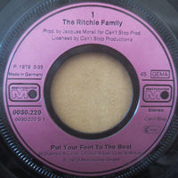 The Ritchie Family : Put Your Feet To The Beat (7", Single)