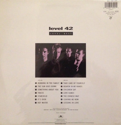 Level 42 : Level Best (A Collection Of Their Greatest Hits) (LP, Comp)