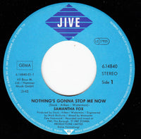 Samantha Fox : Nothing's Gonna Stop Me Now (7", Single)