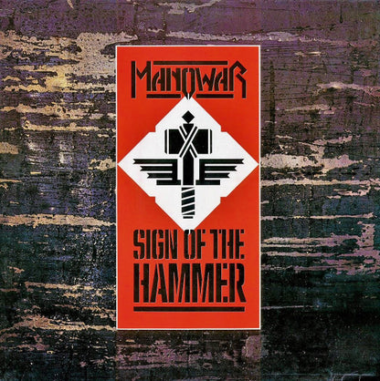 Manowar : Sign Of The Hammer (LP, Album, Son)