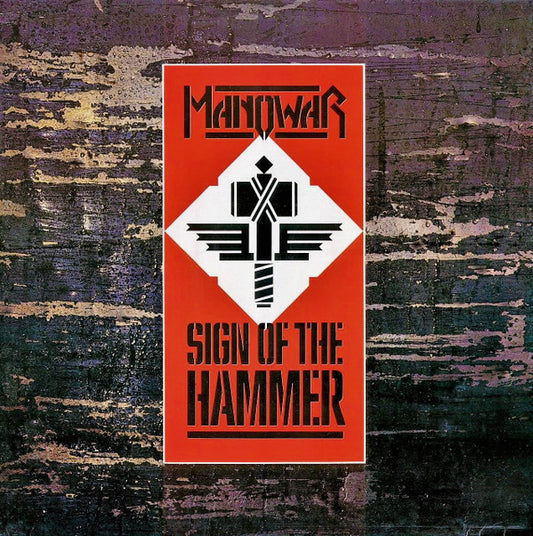 Manowar : Sign Of The Hammer (LP, Album, Son)