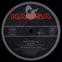 The Real Voices Of Milli Vanilli* : Keep On Running (Remix) (12", Maxi)