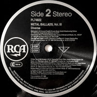 Various : Metal Ballads Vol. 3 (LP, Comp)