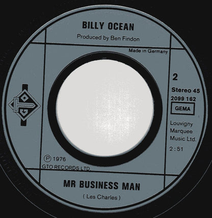 Billy Ocean : L.O.D. (Love On Delivery) (7", Single)