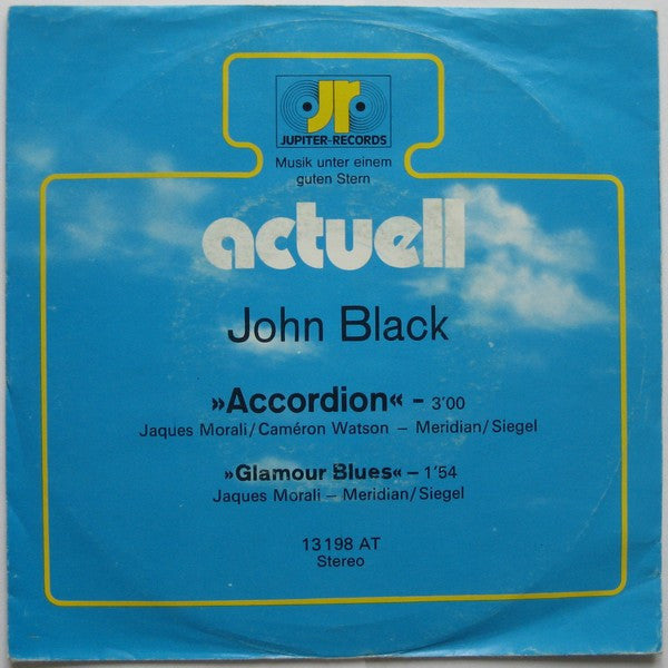 John Black : Accordion (7", Single, Promo)