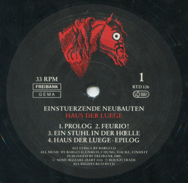Einstuerzende Neubauten* : Haus Der Luege (LP, Album)