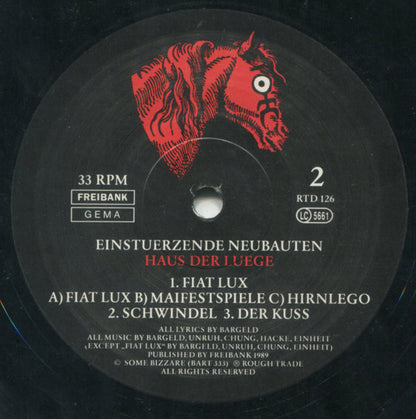 Einstuerzende Neubauten* : Haus Der Luege (LP, Album)
