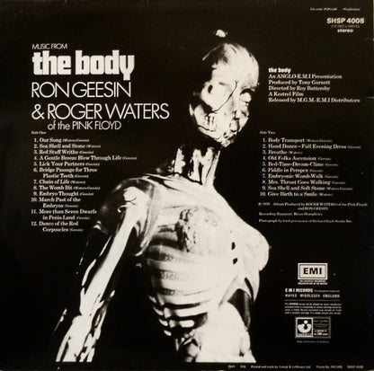 Ron Geesin & Roger Waters : Music From The Body (LP, Album, RE)