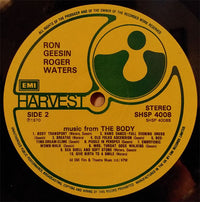 Ron Geesin & Roger Waters : Music From The Body (LP, Album, RE)