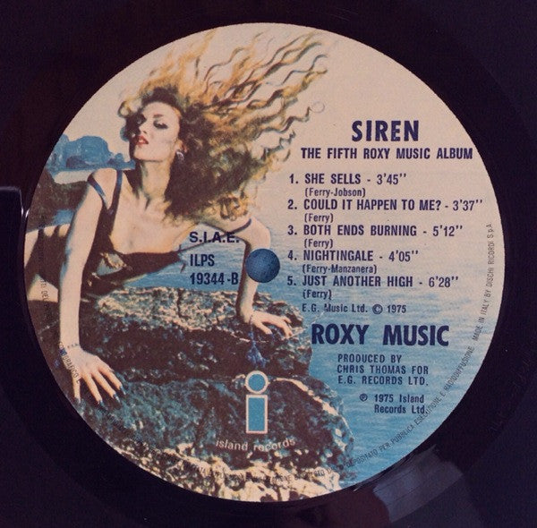 Roxy Music : Siren (LP, Album)