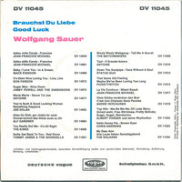 Wolfgang Sauer : Brauchst Du Liebe (7")