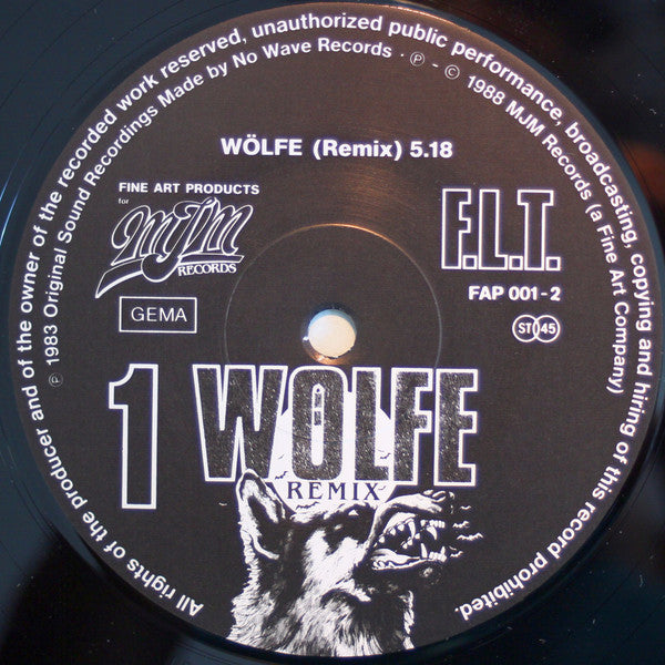 F.L.T. : Wölfe (Remix) (12", Maxi)