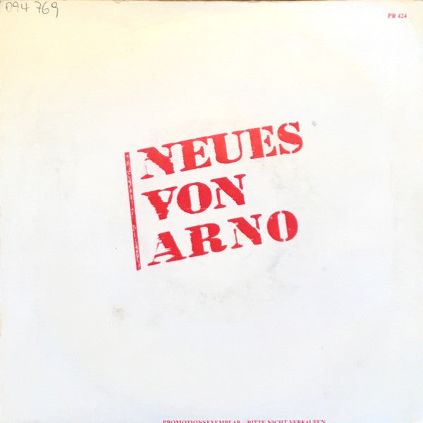 Arno Steffen : Gell, Du Hast Mich Gelle Gern (7", Single, Promo)