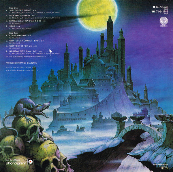 Nazareth (2) : No Mean City (LP, Album)