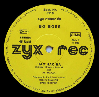 Bo Boss : Tequila (12")