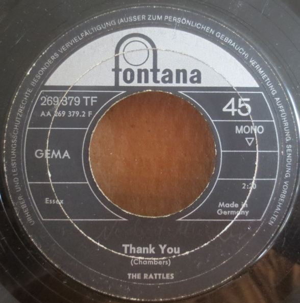 The Rattles : After Tea (7", Single)