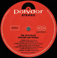 The Spotnicks : Around The World (LP, Album)