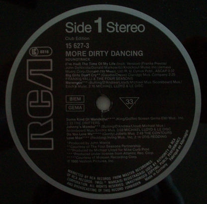 Various : More Dirty Dancing (LP, Comp, Club)
