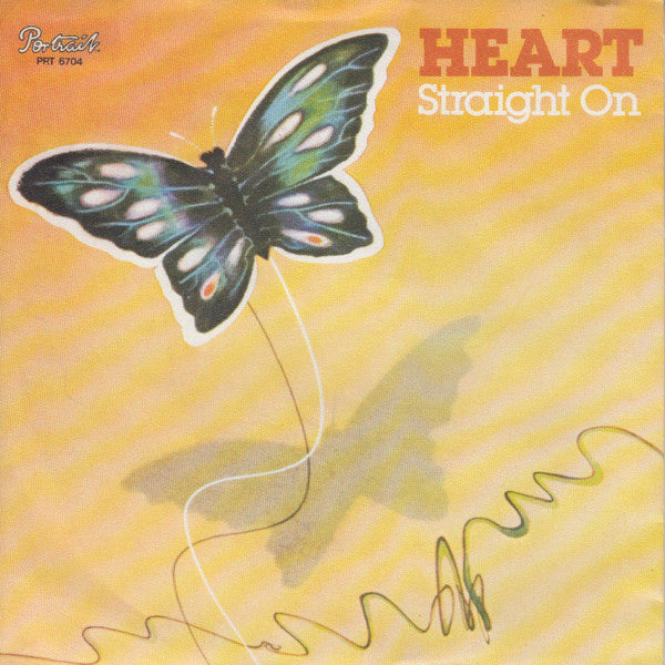 Heart : Straight On (7", Single)