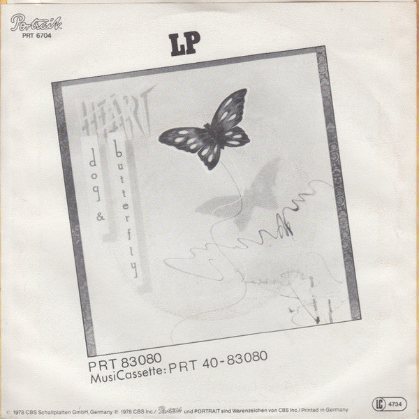 Heart : Straight On (7", Single)