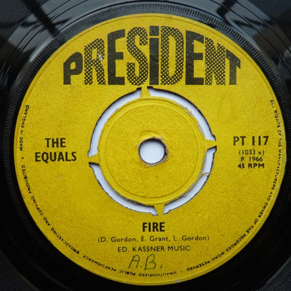 The Equals : I Won't Be There / Fire (7", Single)