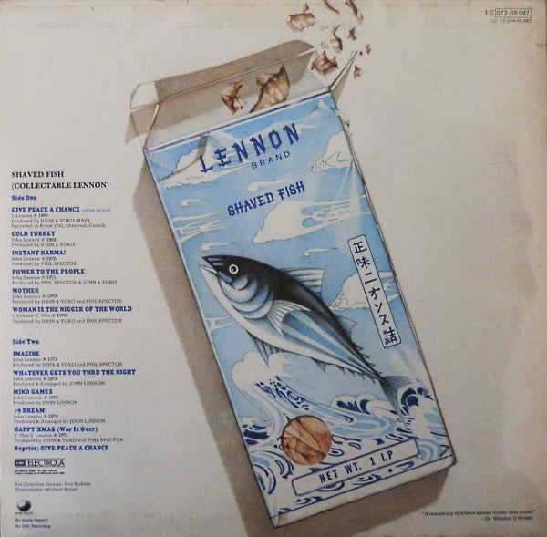 Lennon* & Plastic Ono Band* : Shaved Fish (LP, Comp, RE)