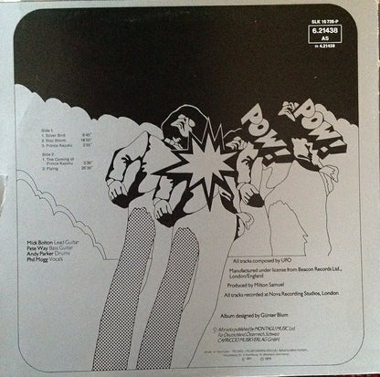 UFO (5) : UFO 2 - Flying - One Hour Space Rock (LP, Album, RE)