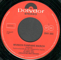 Orchestra Max Greger* : Munich Fanfare March / Sapporo March (7", Single)