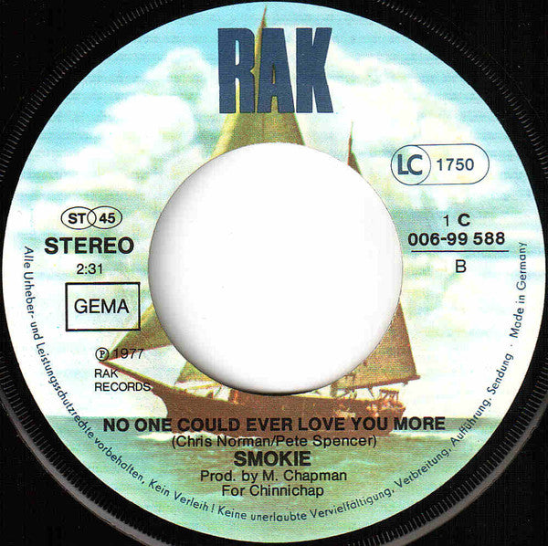 Smokie : Needles And Pins (7", Single)