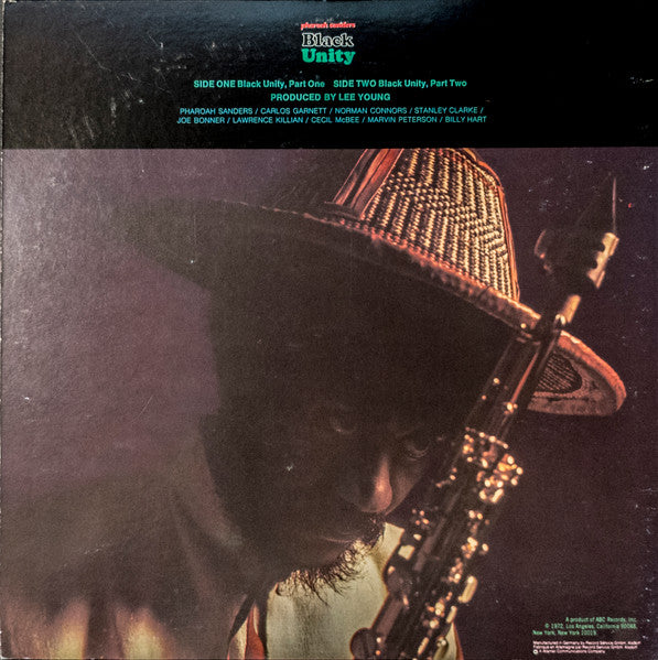 Pharoah Sanders : Black Unity (LP, Album, Ltd, RE)