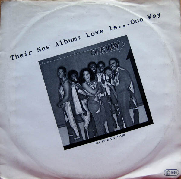 One Way Featuring  Al Hudson : Push / All Over Again (7", Single)