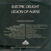 Rockets : Electric Delight (7", Single)