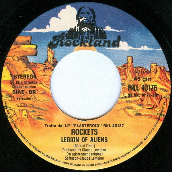 Rockets : Electric Delight (7", Single)