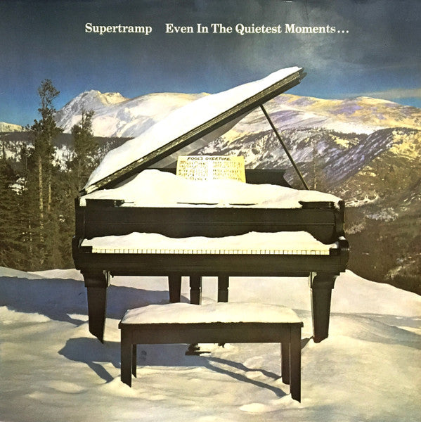 Supertramp : Even In The Quietest Moments... (LP, Album, RE)