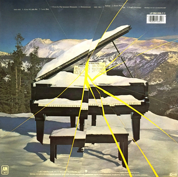 Supertramp : Even In The Quietest Moments... (LP, Album, RE)