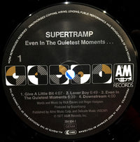 Supertramp : Even In The Quietest Moments... (LP, Album, RE)