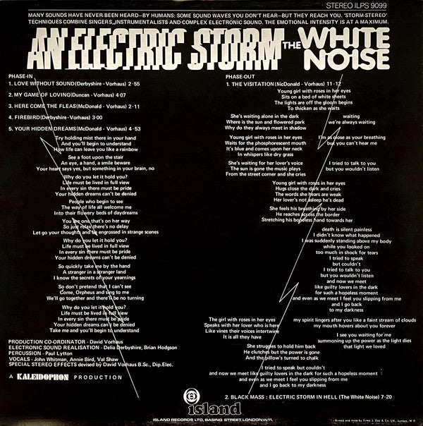 White Noise : An Electric Storm (LP, Album, RE)