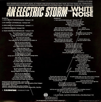 White Noise : An Electric Storm (LP, Album, RE)