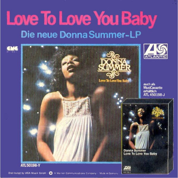 Donna Summer : Love To Love You Baby (7", Single, RE)