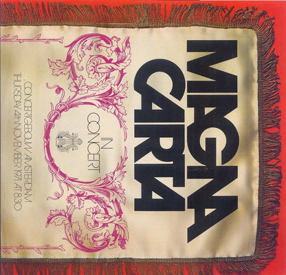 Magna Carta : In Concert (LP, Album, RE, Ver)
