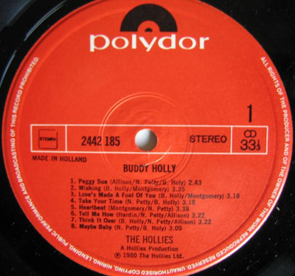 The Hollies : "Buddy Holly" (LP, Album)