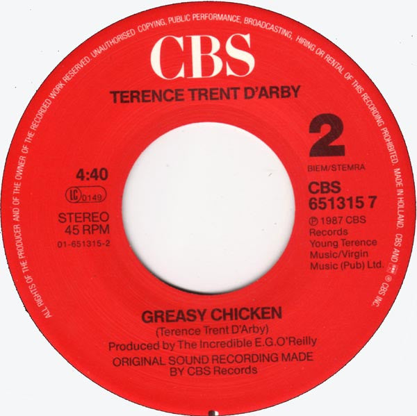 Terence Trent D'Arby : Sign Your Name (7", Single)